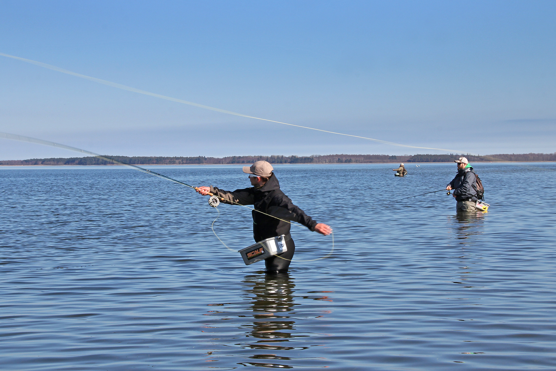 Fliegenfischen auf Hecht in Dänemark