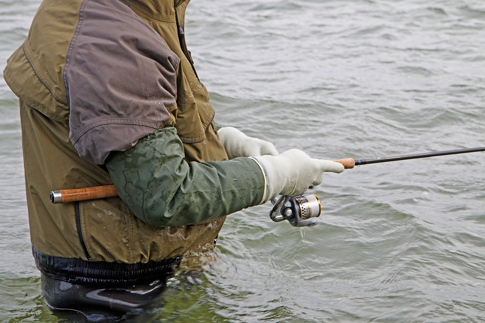 wasserdichte Handschuhe für Angler