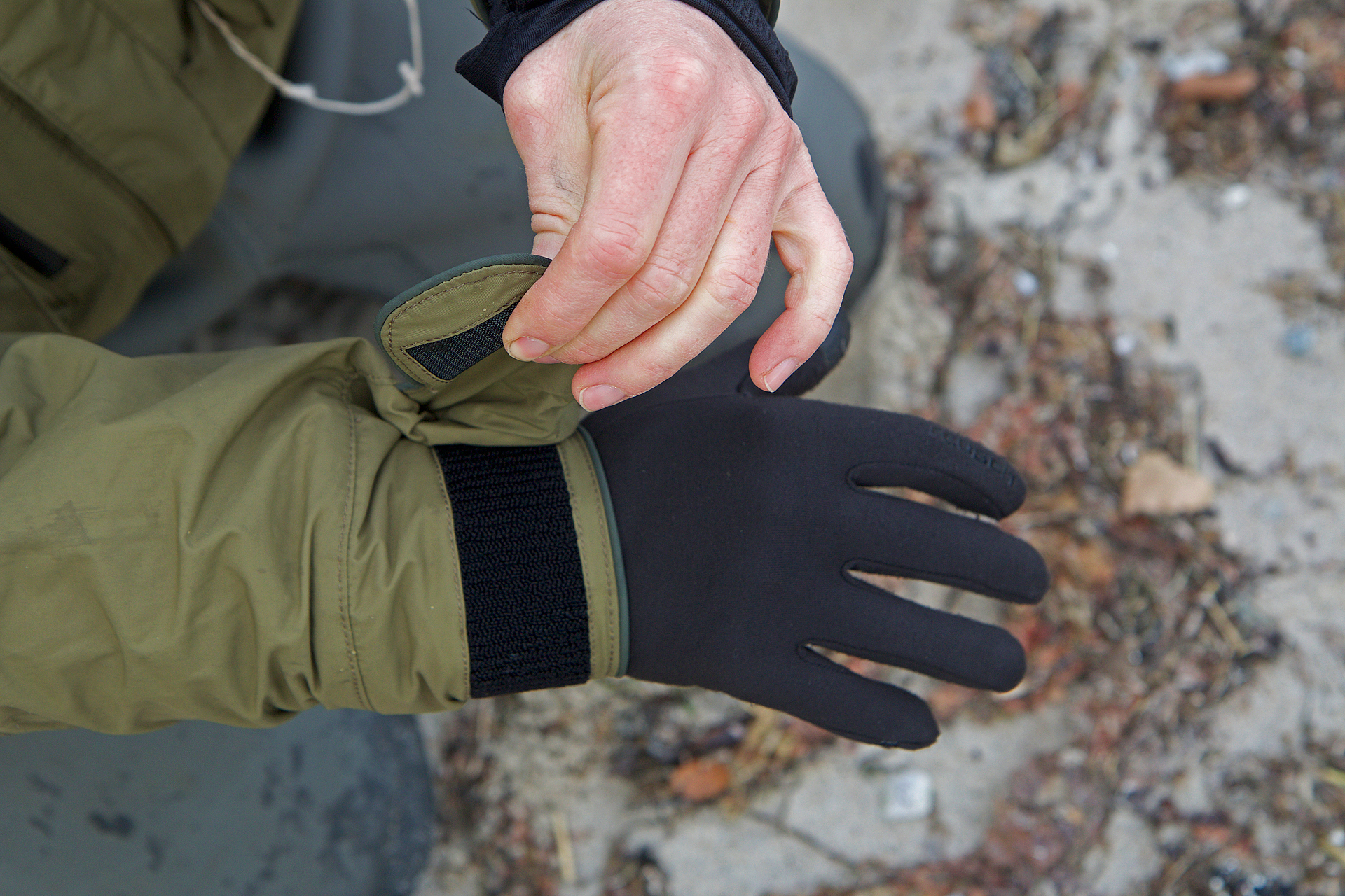 Handschuhe für Angler