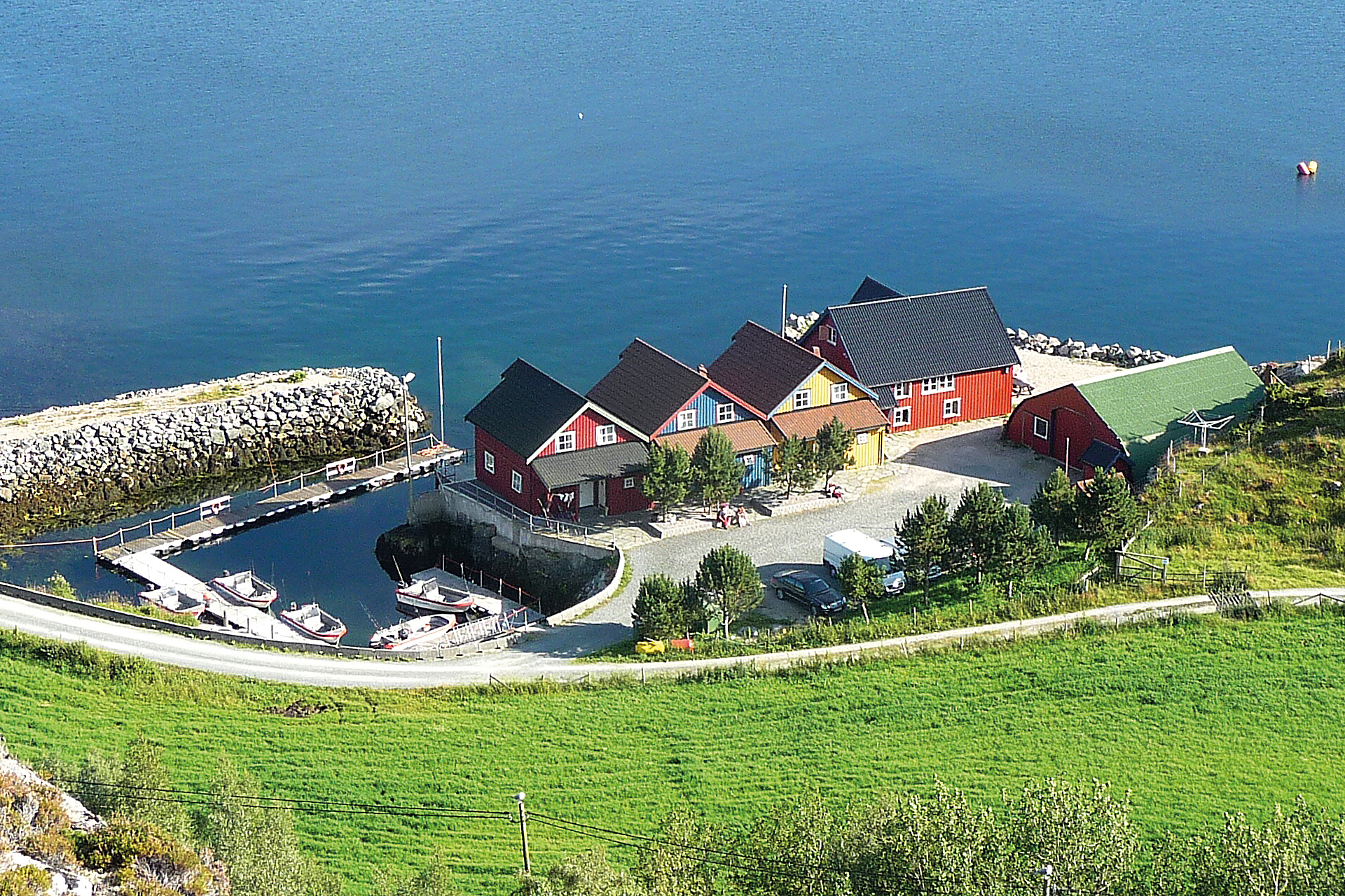 Ferienhaus auf Hitra in Norwegen