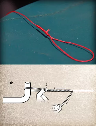 Bimini-Twist-Knoten binden